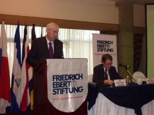 Dr Michael Sommer junto al Dr Michael Langer